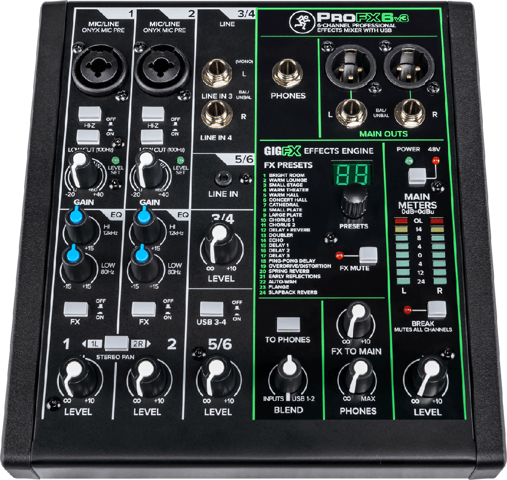 MACKIE PROFX6 V3
