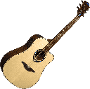 GUITARE FOLK LAG HYVIBE THV20DCE