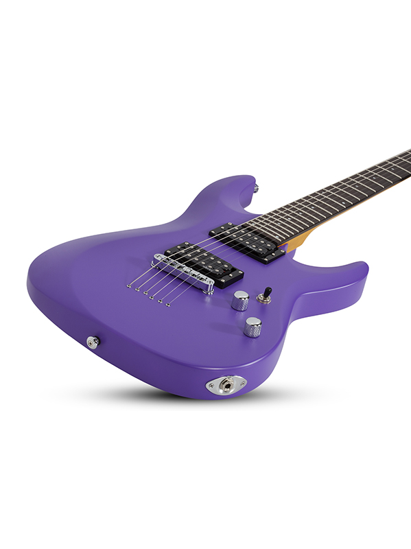 SCHECTER C6 DELUXE Satin Dark Purple