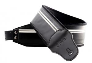 RIGHTON RACE BLACK- SANGLE GUITARE VEGAN