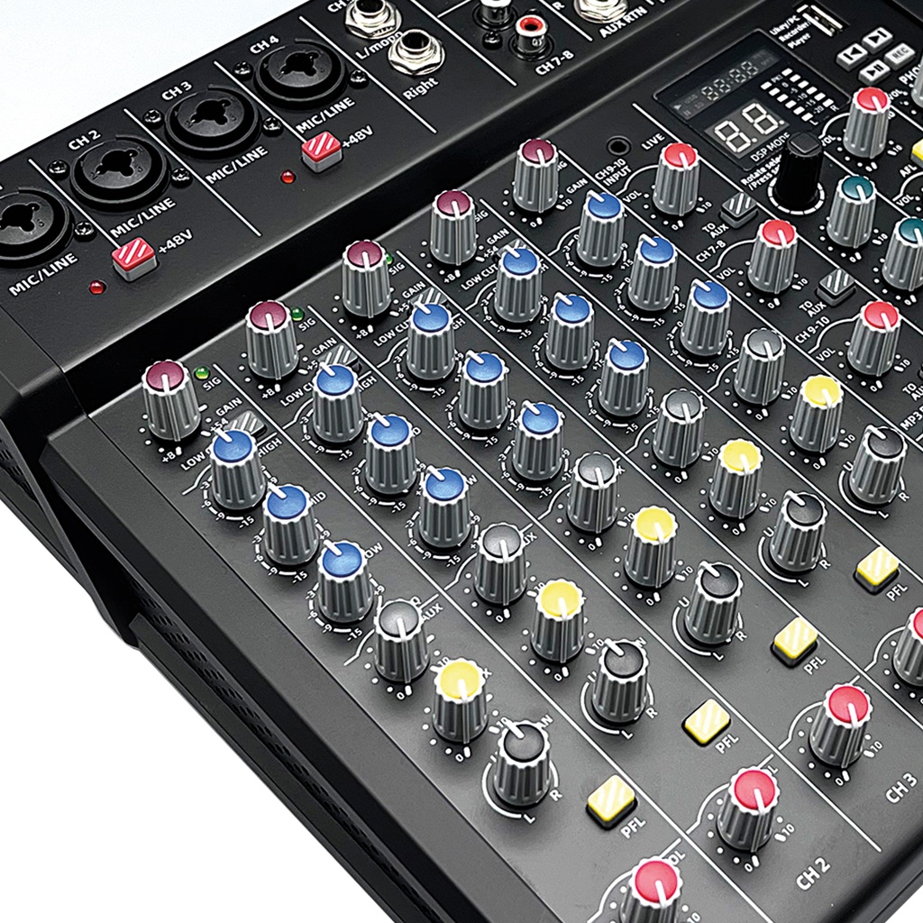 MIXER TM433 USB DSP DEFINITIVE AUDIO