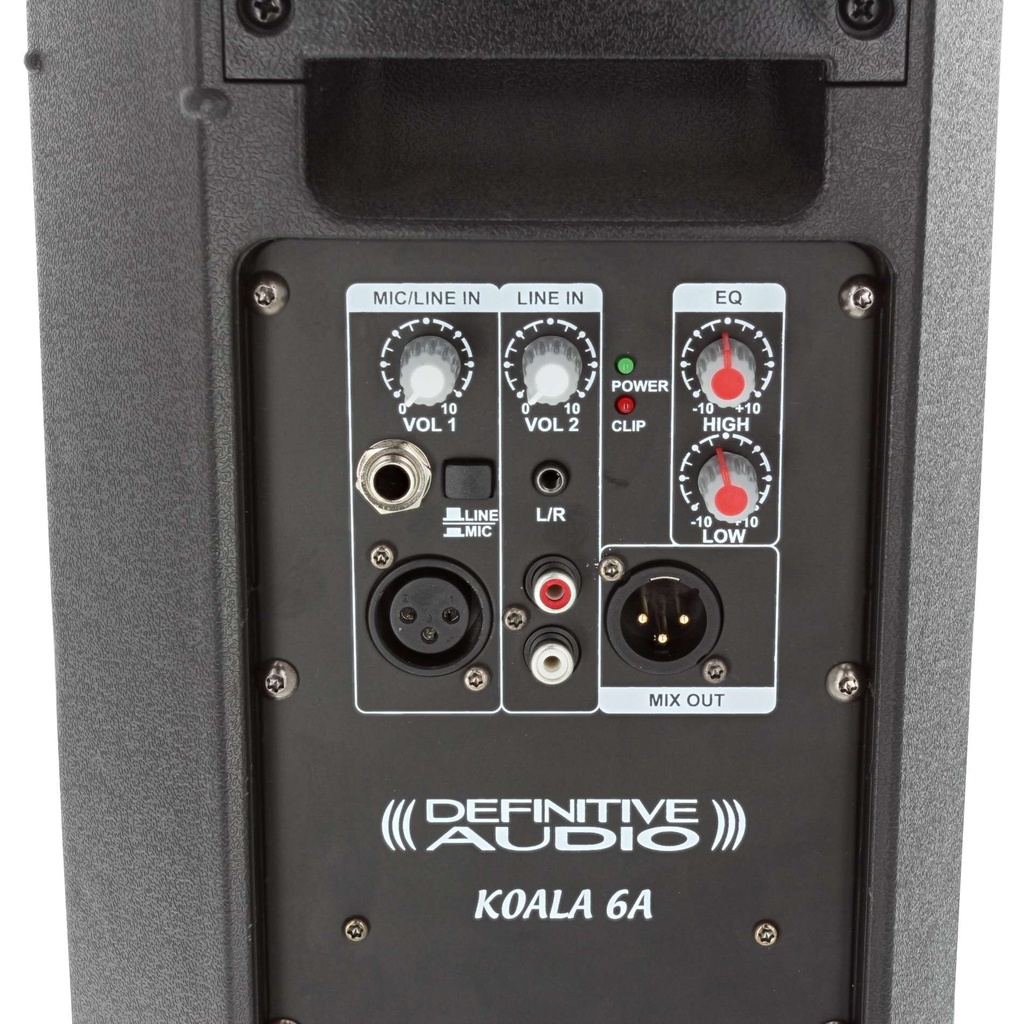 ENCEINTES AMPLIFIEE DEFINITIVE AUDIO KOALA 6A