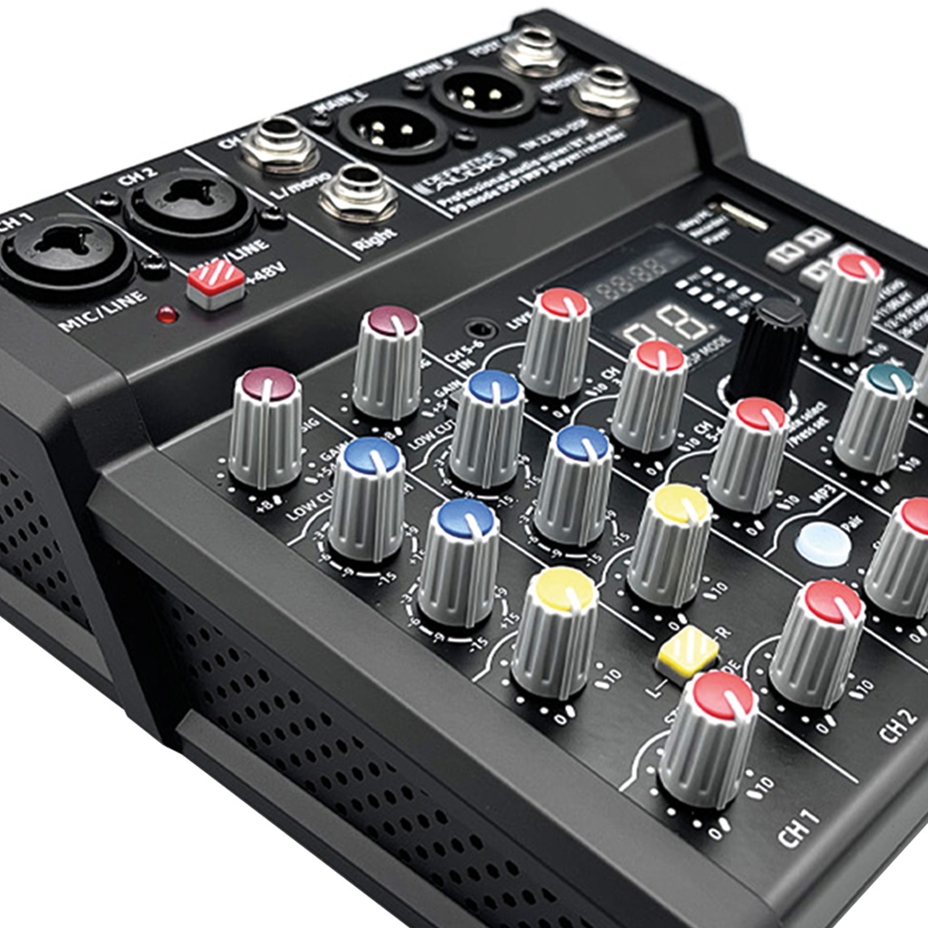 MIXER DEFINITIVE AUDIO TM22 BU DSP
