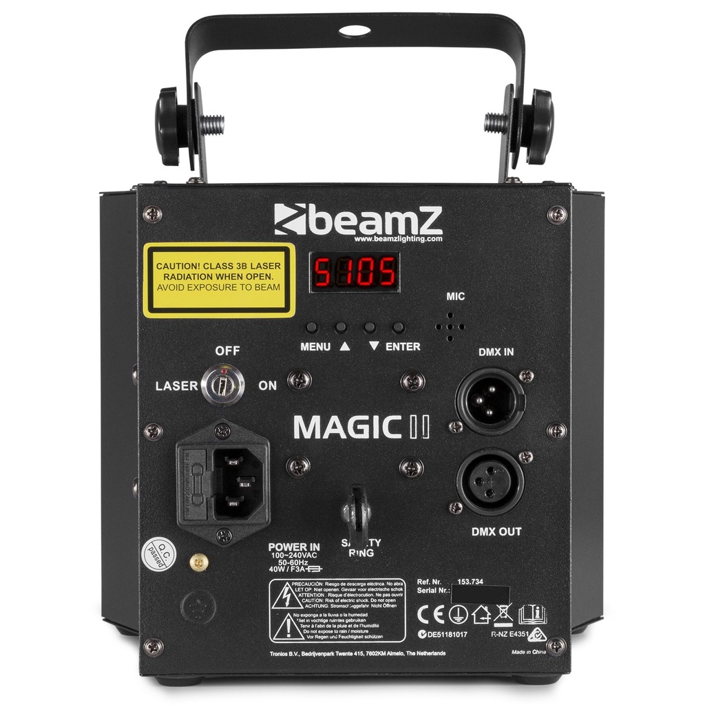 JEU DE LUMIERE BEAMZ MAGIC2