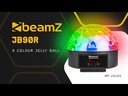 JEU DE LUMIERE BEAMZ MINI STAR BALL DMX 9 COULEURE IRC