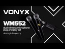 VONYX 2 MICRO UHF