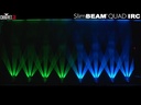 JEU DE LUMIERE CHAUVET SLIM BEAM QUAD