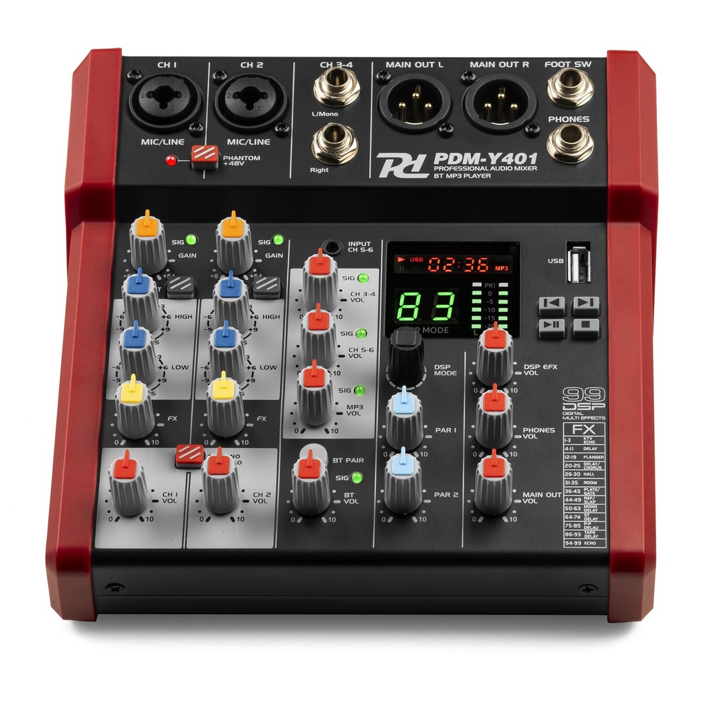 MIXER AMPLIFIER 4 ZONES POWER DYNAMIC