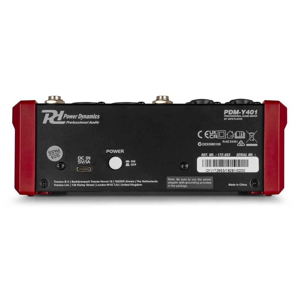 MIXER AMPLIFIER 4 ZONES POWER DYNAMIC