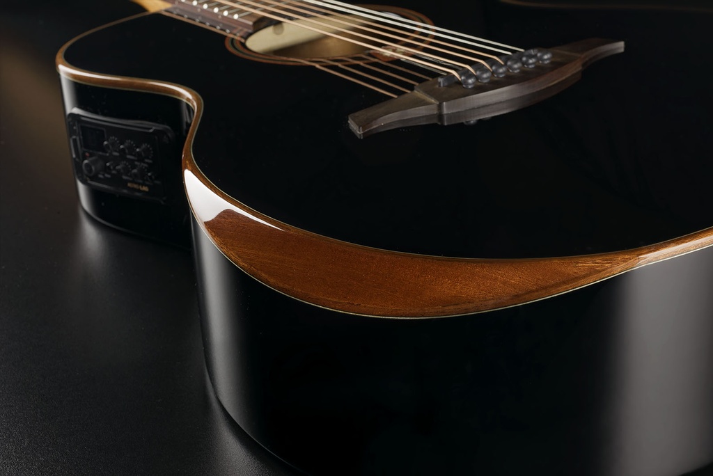 GUITARE FOLK LAG AUDITORIUM CUTAWAY ELECTRO ACOUSTIQUE EDITION SPECIAL 