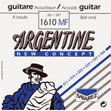 [1610MF] JEU DE 6 CORDES MANOUCHE ARGENTINE (BOULE, 11-46)