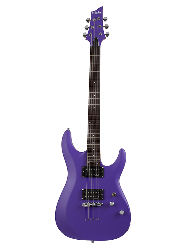 SCHECTER C6 DELUXE Satin Dark Purple
