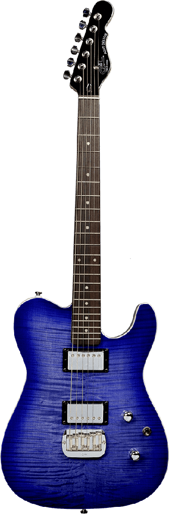 GUITARE ELECTRIQUE G&L TRIBUTE ASAT DELUXE BLUEBURST