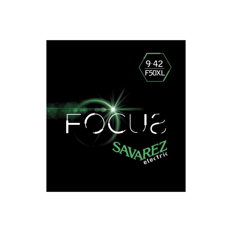 [F50XL] JEU DE CORDES SAVAREZ FOCUS ELECTRIQUE (9-42)