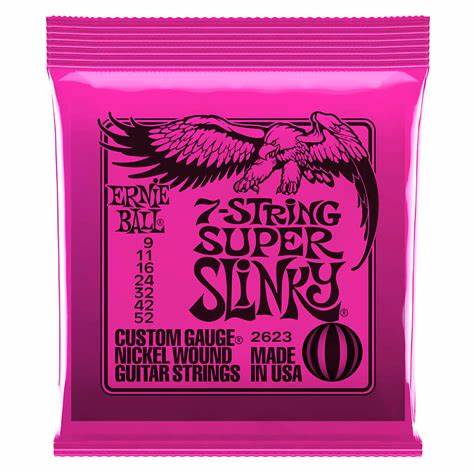 JEU 7 CORDES ELECTRIQUE ERNIE BALL