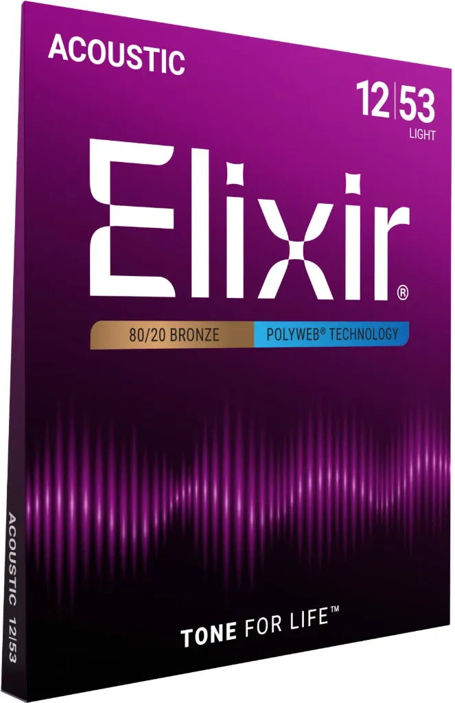 [11050] JEU DE  CORDES ACOUSTIQUE ELIXIR POLYWEB BRONZE