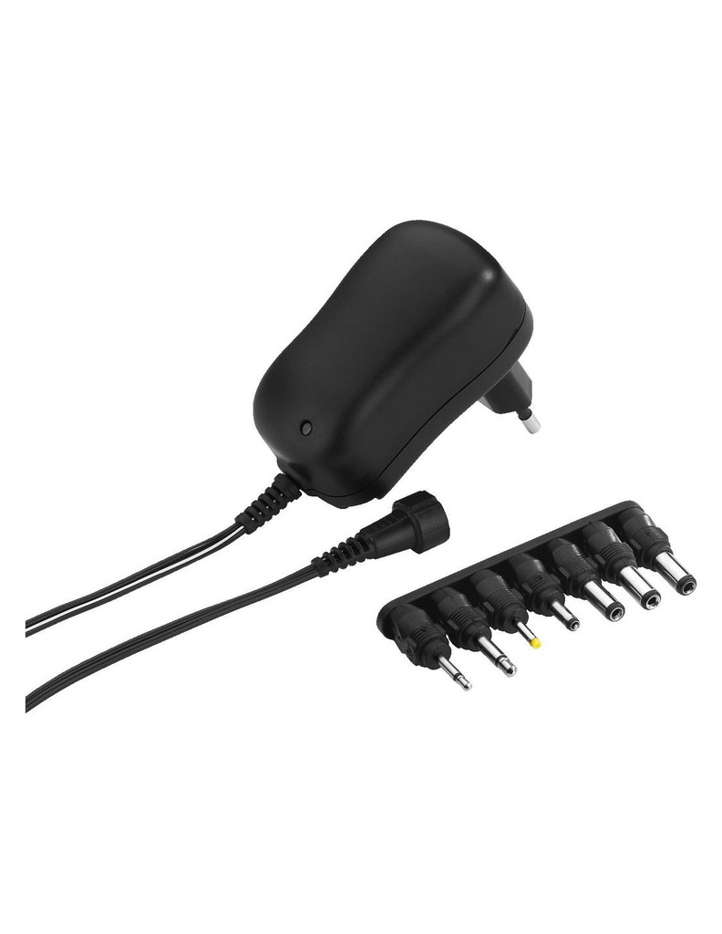 adaptateur universel 12V/1A monacor