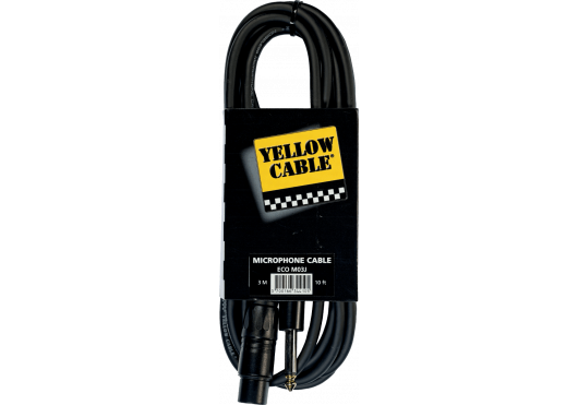 CABLE YELLOW CABLE Jack mono mâle/XLR femelle 3m