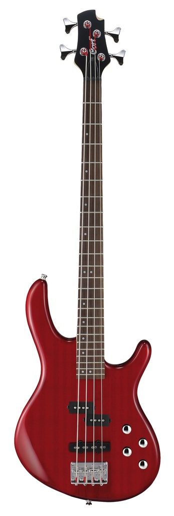GUITARE BASSE CORT ACTION PLUS ROUGE