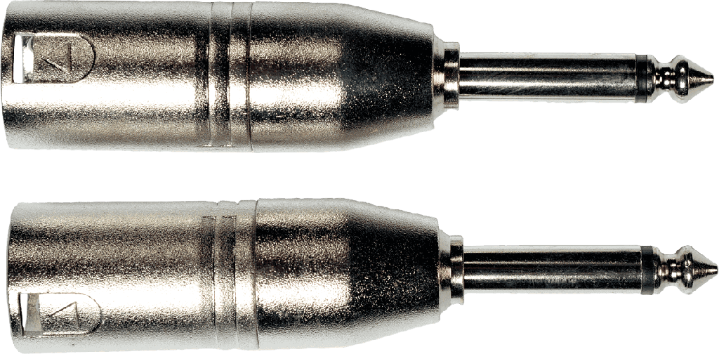 Jack mono mâle/XLR mâle