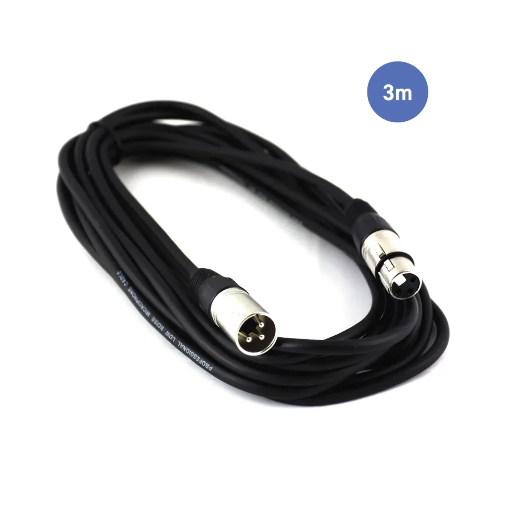 POWER CABLE 1 XLR MALE/1 XLR FEMELLE 3M