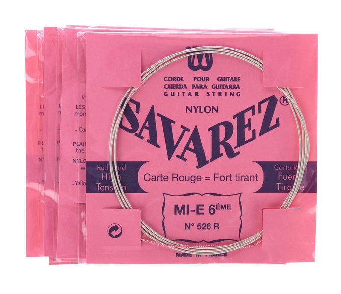[520R] CORDES CLASSIQUE SAVAREZ (CARTE ROUGE)