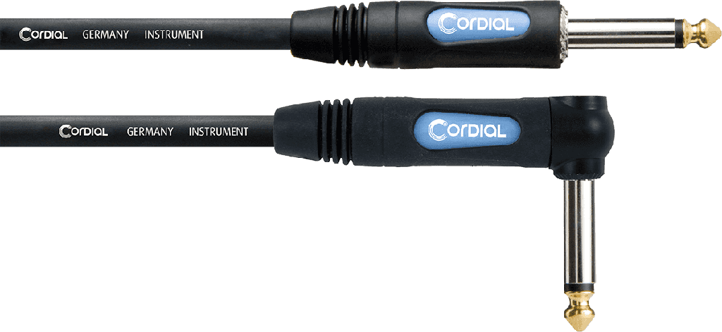 CABLE CORDIAL JACK MALE/JACK COUDE
