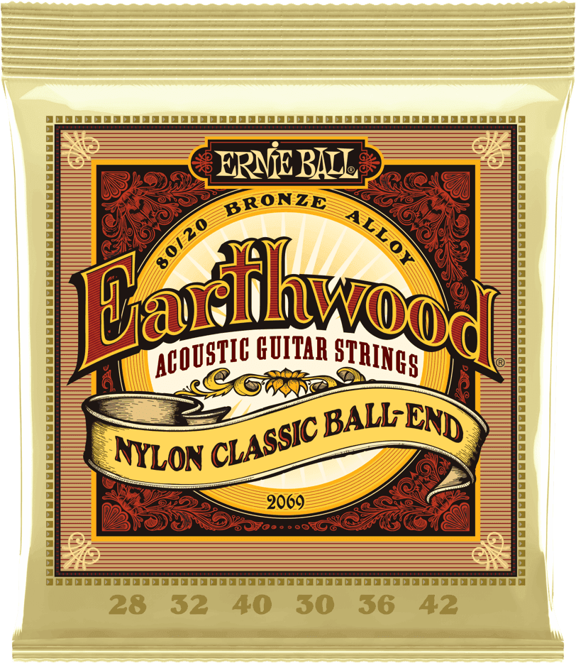 JEU DE CORDES ERNIE BALL FOLK NYLON