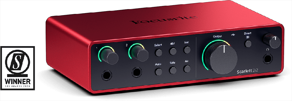 INTERFACE AUDIO FOCUSRITE SCARLETT4-2I2