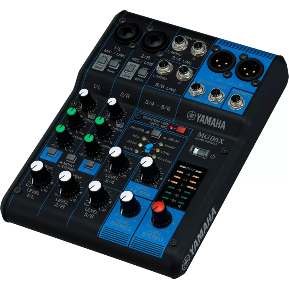 MIXER YAMAHA MG06X