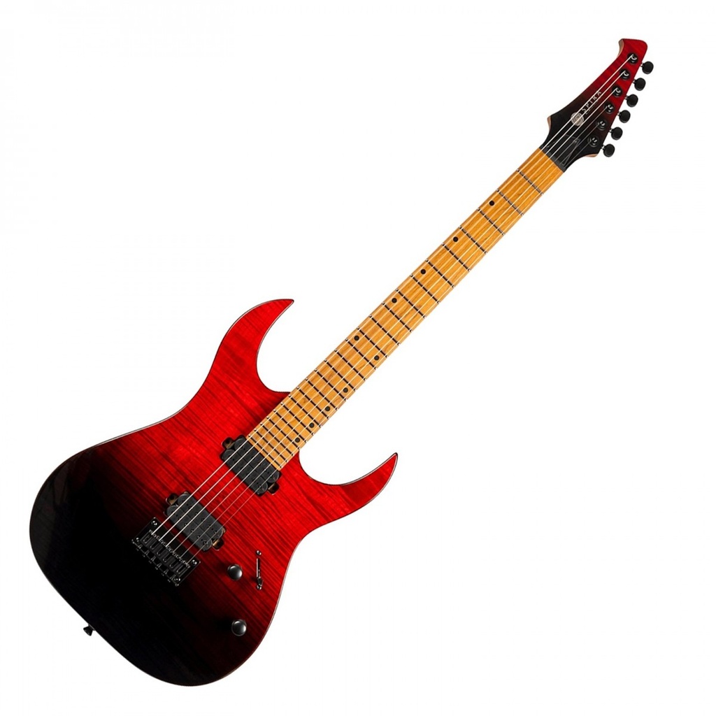 [S450TRD] GUITARE SPIRA S450 (ROUGE TRANSPARENT)