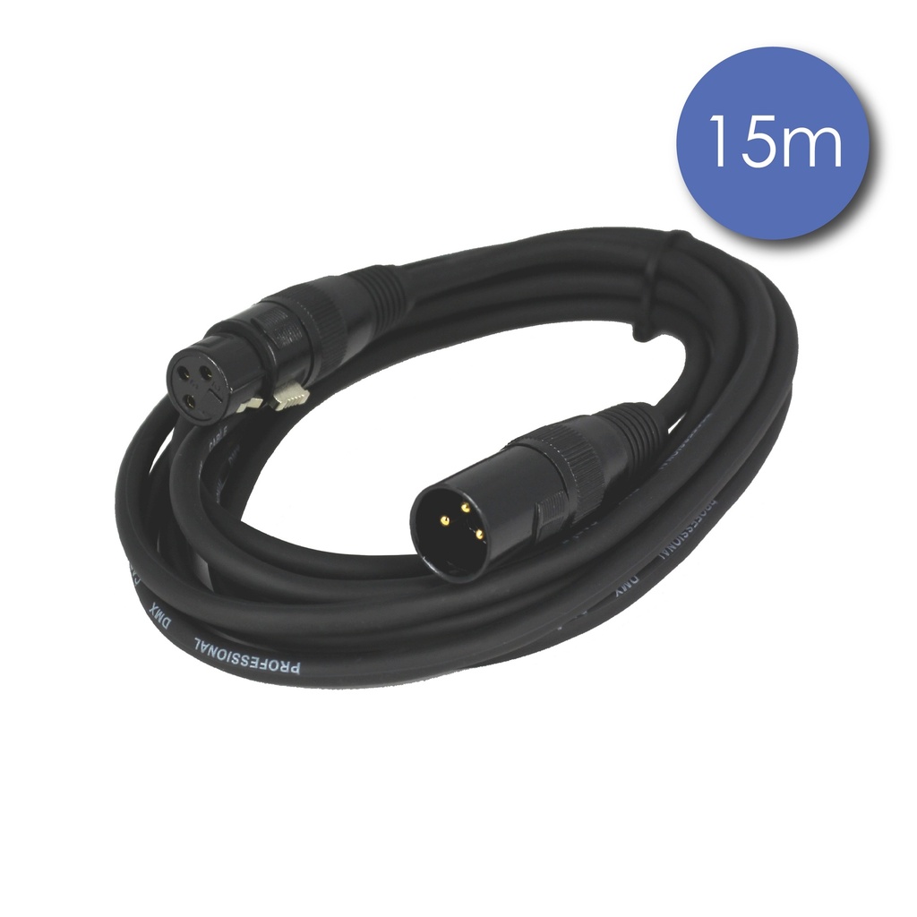 POWER CABLE DMX 15M