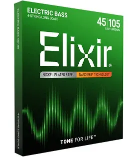 JEU DE CORDES BASSE ELIXIR