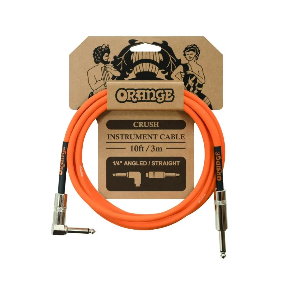 CABLE ORANGE JACK COUDE/JACK DROIT 3M