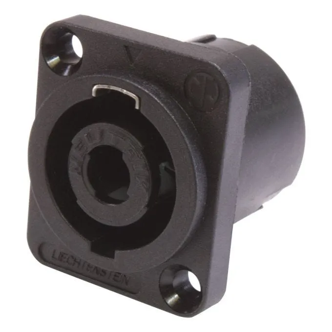 FICHE SPEAKON CHASSIS FEMELLE 4 POLES