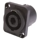 FICHE SPEAKON CHASSIS FEMELLE 4 POLES