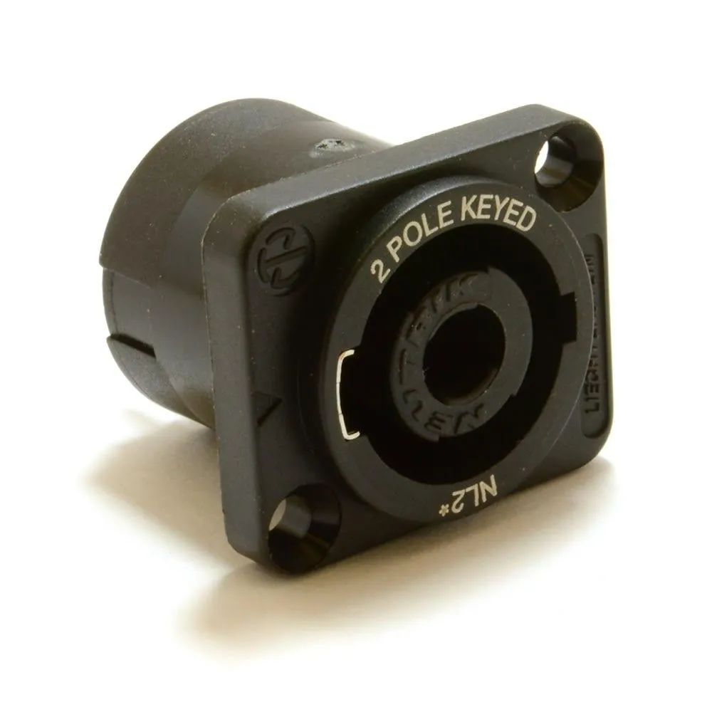 FICHE NEUTRIX SPEAKON CHASSIS 2POLES