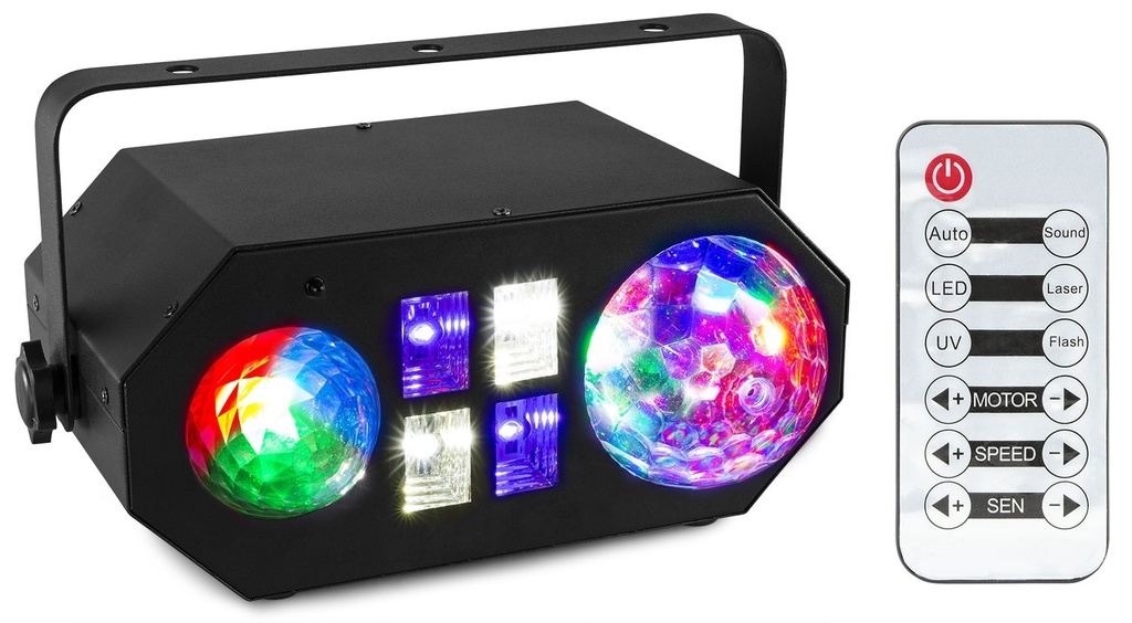 JEU DE LUMIERE BEAMZ Water Wave et effet UV