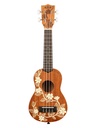 UKULELE KALA MAORI GARDENIA CONCERT + HOUSSE MOTIF VOYAGE