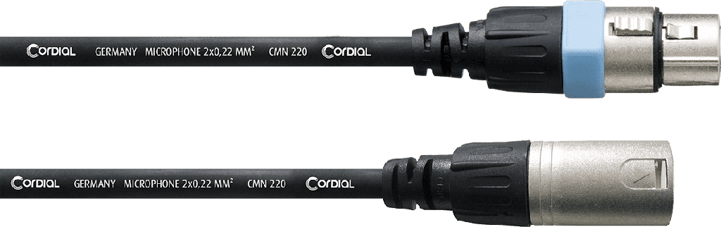 CORDIAL XLR MALE/XLR FEMELLE REAN 7.5M