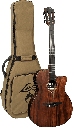 GUITARE LAG FOLK NYLON AUDITORIUM SLIM ELECTRO ACOUSTIQUE