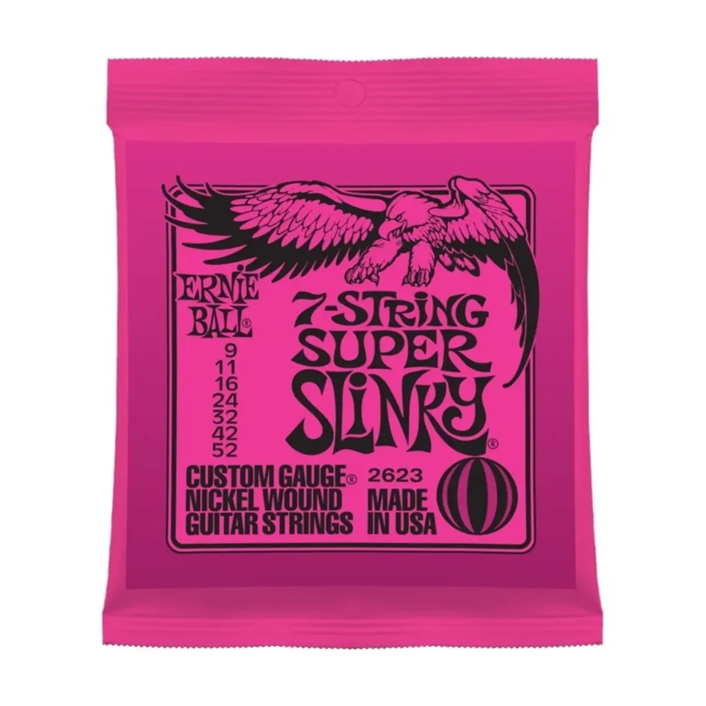 JEUX DE 7 CORDES GUITARE ELECTRIQUE ERNIE BALL