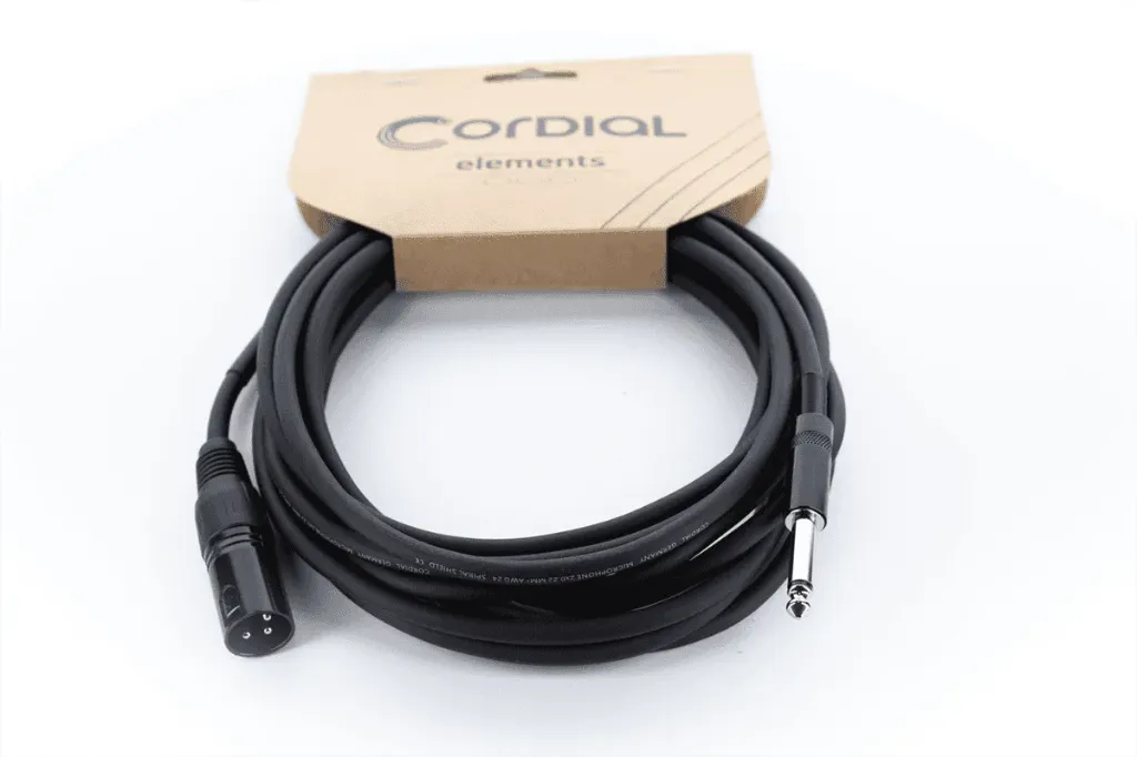 CABLE CORDIAL XLR/JACK 6.35M EM10MP