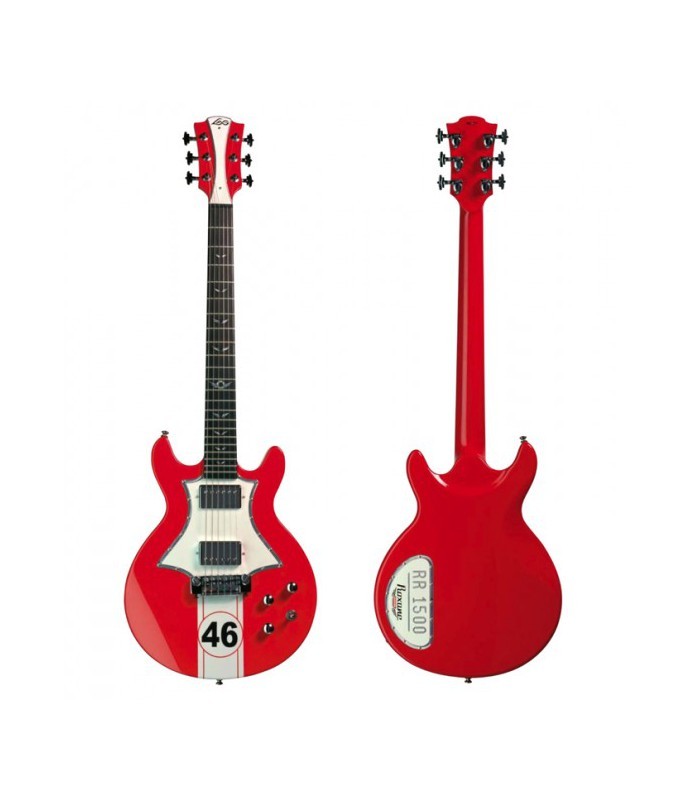 GUITARE ELECTRIQUE LAG RR1500 ROUGE