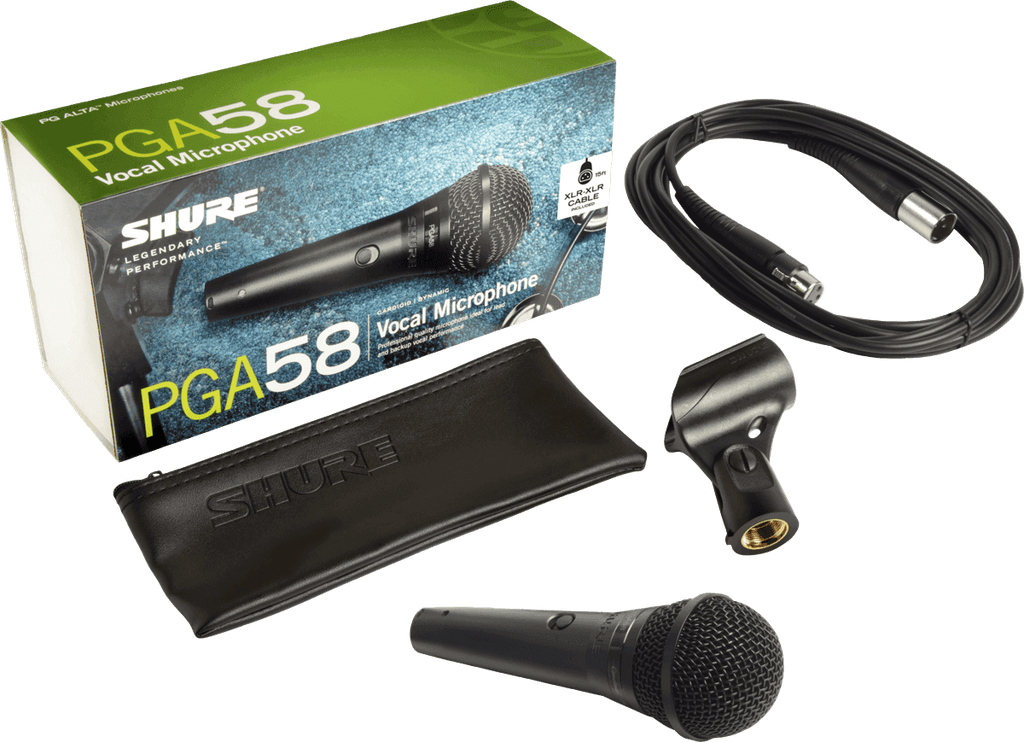 MICRO SHURE PGA 58 XLR E