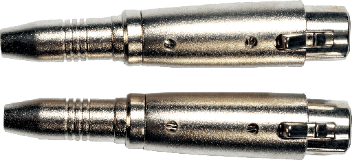 [AD23] YELLOW CABLE CONNECTEUR JACK STEREO FEMELLE/XLR FEMELLE