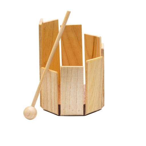 [9338] OCTOBLOCK 15 CM FUZEAU+MAILLOCHE