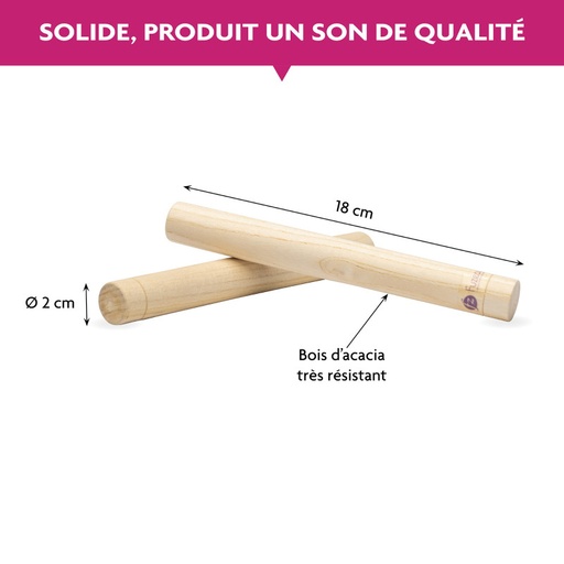[7709] CLAVES ACACIA FUZEAU