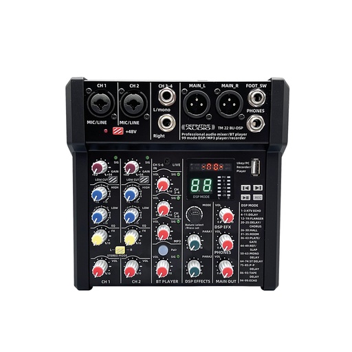 [TM22BU DSP] MIXER DEFINITIVE AUDIO TM22 BU DSP