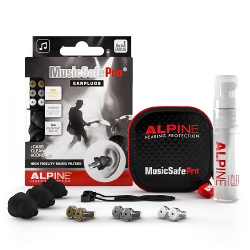 [MSAFEPRO-BK] BOUCHON ALPINE MUSICSAFE PRO